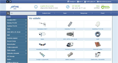 Desktop Screenshot of antene-zupancic.si
